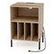 Record Player Stand with Record Storage Shelf and Charging Station - 21"L x 18"W x 31"H